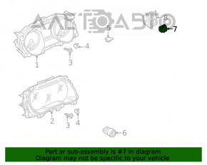 Кнопка аварийной сигнализации VW Tiguan 18-