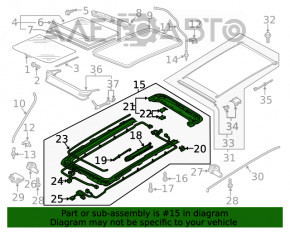 Mecanismul panoramic al VW Tiguan 18-