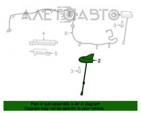 Antena aripă Dodge Challenger 15-17