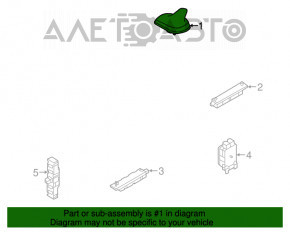 Antena aripă VW Tiguan 18-