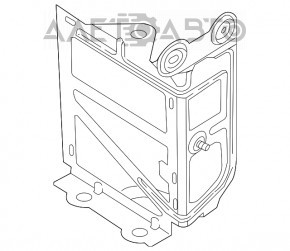 Suport suplimentar pentru radiatorul de apă Audi A3 8V 15-16 2.0T