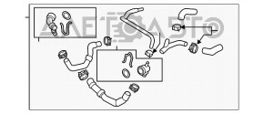 Furtunul de răcire superior Audi A3 8V 15-16 1.8T