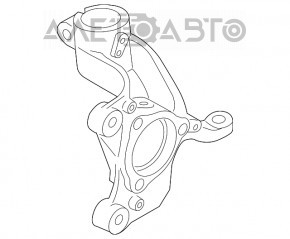 Цапфа передняя левая Audi A3 8V 15-20 новый неоригинал AND