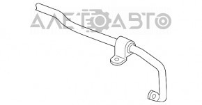 Stabilizator fata Audi A3 8V 15-20 4d AWD 23.2mm nou original OEM