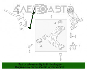 Biela stabilizator fata dreapta Audi A3 8V 15-20 nou non-original LEMFORDER