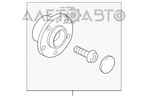 Rulment roata spate dreapta Audi A3 8V 15-20 FWD 1.8T