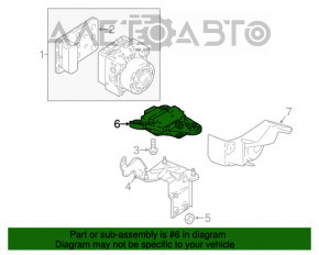 Suport ABS pentru Audi A3 8V 15-20 din plastic