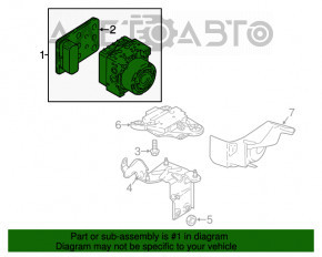 ABS ABS VW Tiguan 18-