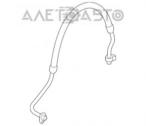 Tubul de aer condiționat condensator-compresor Audi A3 8V 15-20 1.8T, 2.0T