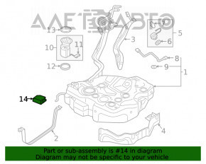 Modul de control al pompei de combustibil Audi A3 8V 15-20 1.4T, 1.8T, 2.0T