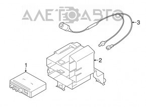 Controlerul camerei din spate Highline pentru Audi A3 8V 15-18