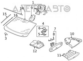 Senzor de ploaie VW Atlas 18-