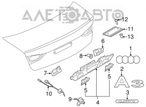 Camera de vizionare spate VW Atlas 18-