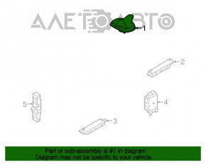 Antena aripă VW Golf 15-