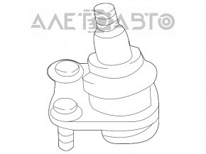 Rulmentul de bile dreapta VW Golf 15- nou OEM original