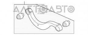 Maneta superioară spate stânga Audi A3 8V 15-20 4d FWD nouă OEM originală