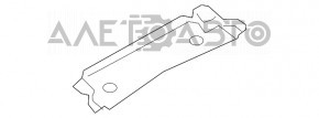 Protecție motor spate Audi A3 8V 15-20 tip 2