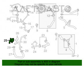 Клапан системы охлаждения VW Golf 15- 1.8T тип 2