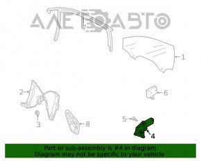 Geam electric motor fata dreapta Audi Q5 80A 18-