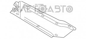 Protecție pentru podea dreapta Audi A3 8V 15-19