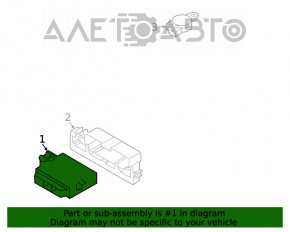 PARKING AID PARK ASSIST CONTROL MODULE VW Atlas 18-