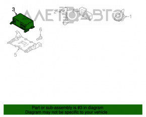 Communication Control Module VW Tiguan 18-