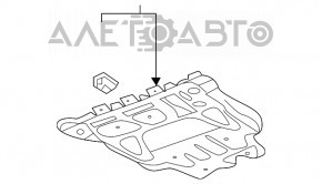 Protectie fata motor VW Tiguan 18 - nou original OEM