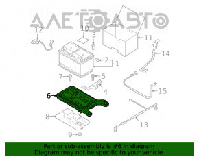 Palet pentru baterie VW Tiguan 18-