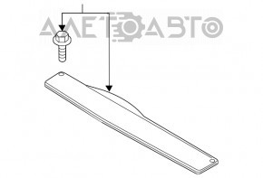 Capacul superior al admisiei de aer VW Golf 15- 1.8T