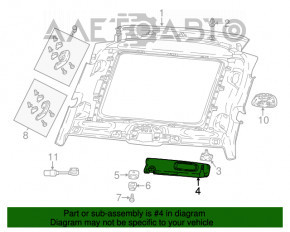 Capota dreapta Jeep Compass 17- gri