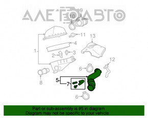 Conducta de aer Lincoln Town Car 05-11