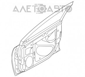 Дверь голая передняя правая Subaru Outback 20-