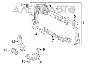 Suport TV dreapta pentru Honda HR-V 16-22