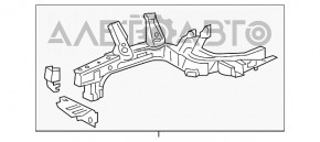 Partea din față dreapta a Acura MDX 14-20 fără oglindă.