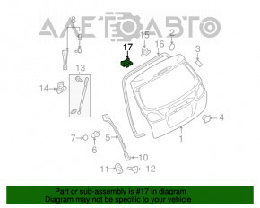 Петля двери багажника правая Subaru Outback 10-14