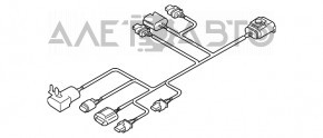 Проводка переднего бампера BMW X3 F25 11-14 дорест, под птф