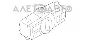 Controlul luminii pentru BMW 5 F10 09-17 fără PTF