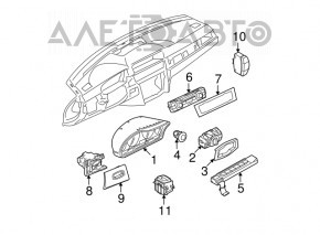 Кнопка зажигания Start-Stop BMW 335i e92 07-13