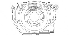 Шлейф руля Mini Cooper F56 3d 14- новый OEM оригинал