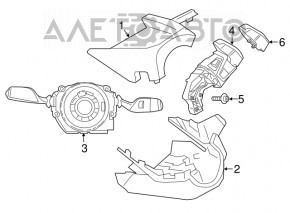 Schimbătorul de viteză asamblat pentru BMW i3 14-21