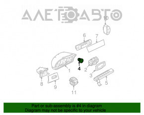 Кнопка зажигания Start-Stop BMW 335i e92 07-13