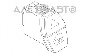 Кнопка аварийной сигнализации и центрального замка BMW X3 F25 11-17