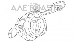 Подрулевой переключатель гитара в сборе BMW X3 F25 11-17 с шлейфом