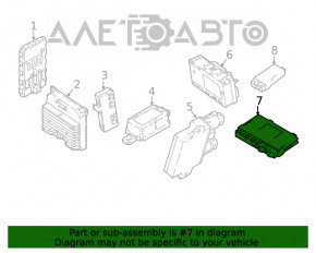 Front Left Driver Seat Control Module Memory BMW X3 G01 18-21