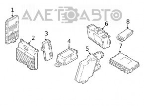 Front Left Driver Seat Control Module Memory BMW X3 G01 18-21