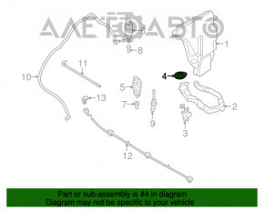 Крышка бачка омывателя BMW 5 F10 11-16