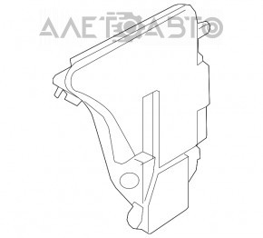 Бачок омывателя BMW 5 F10 11-16 без горловины и датчика без омывателя фар