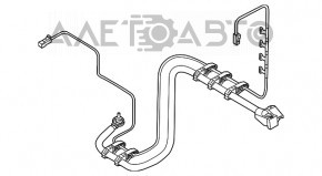 Cablu de alimentare prin întregul caroserie a unui BMW X5 E70 07-13 tip 2