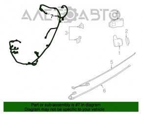 Montajul barei spate pentru BMW 5 G30 17-23