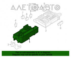 Блок предохранителей передний BMW X5 E70 07-13